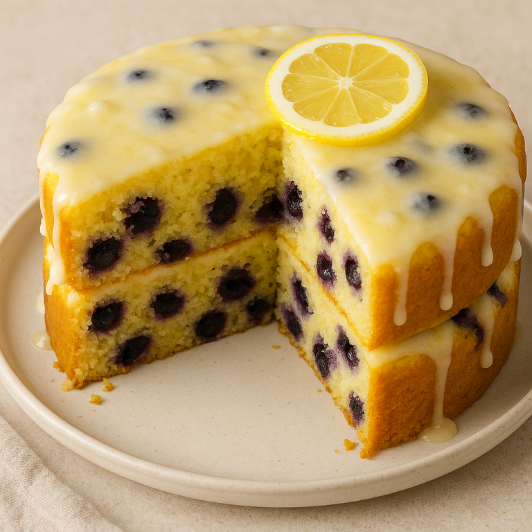 How to Bake Lemon Blueberry Cake: Easy Recipe for a Zesty, Moist Treat