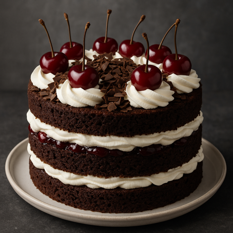 Decadent Recipes for Black Forest Chocolate Cake: A Classic German Delight