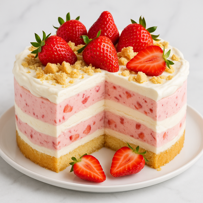 Strawberry Shortcake Ice Cream Cake Recipes – The Greatest Summer Dessert