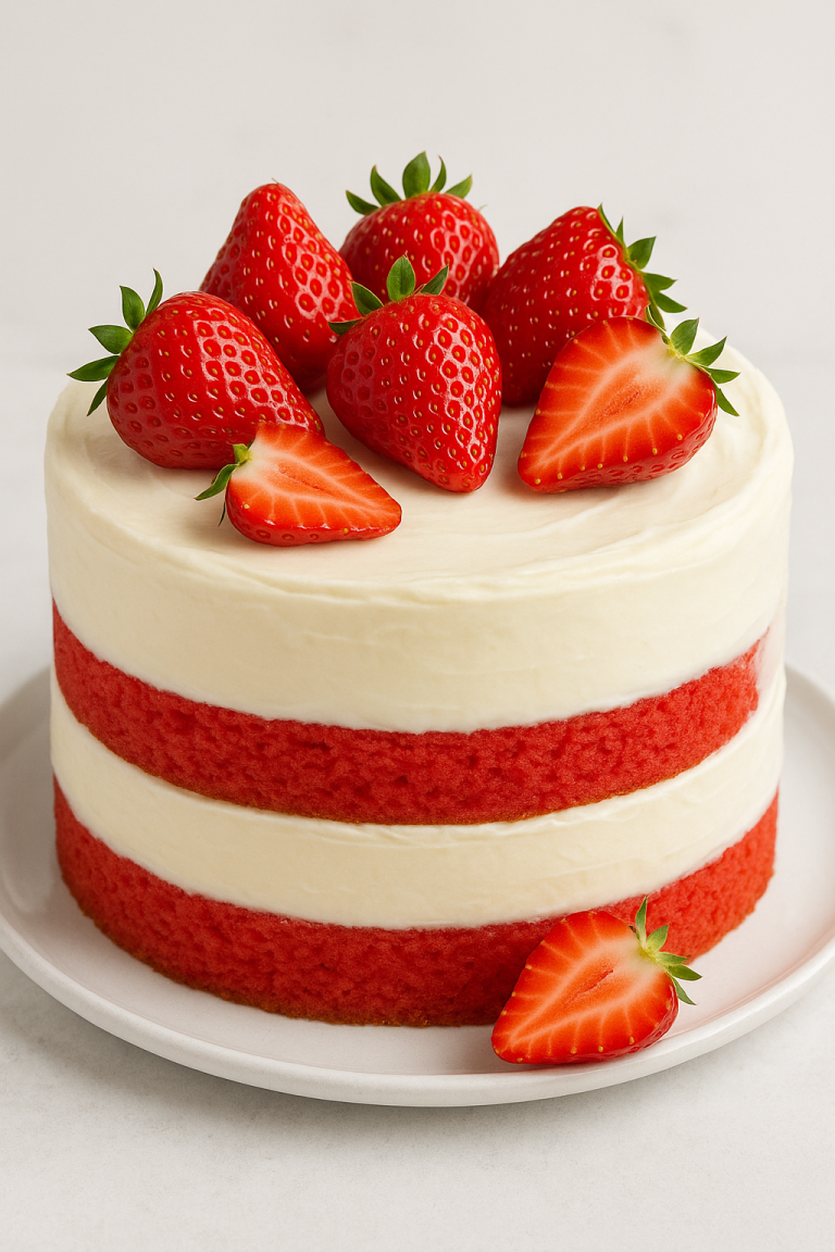 Strawberry Cheesecake Cake – The Best Dessert Union