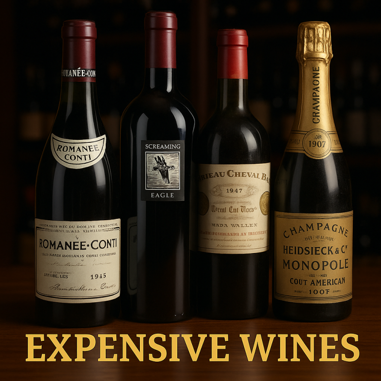 Top 10 Most Expensive Wines Ever Sold: The Pinnacle of Luxury and Rarity